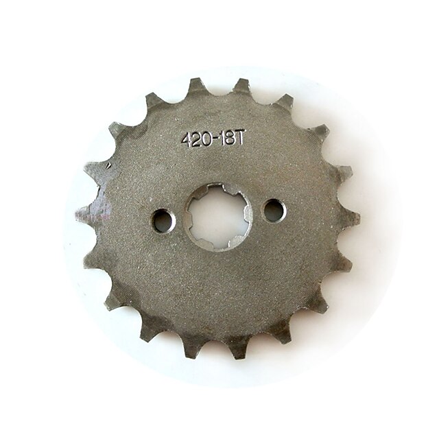  420-17mm-18t שן הקדמי sprocket עבור 150 200cc עפר בור אופניים ATV מוטוקרוס מנוע lifan locin