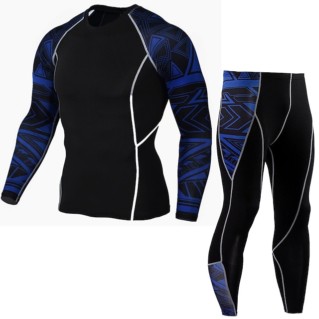 Sports & Outdoors Running, Jogging & Walking | JACK CORDEE Mens 2 Piece Activewear Set Workout Outfits Compression Suit Athletic