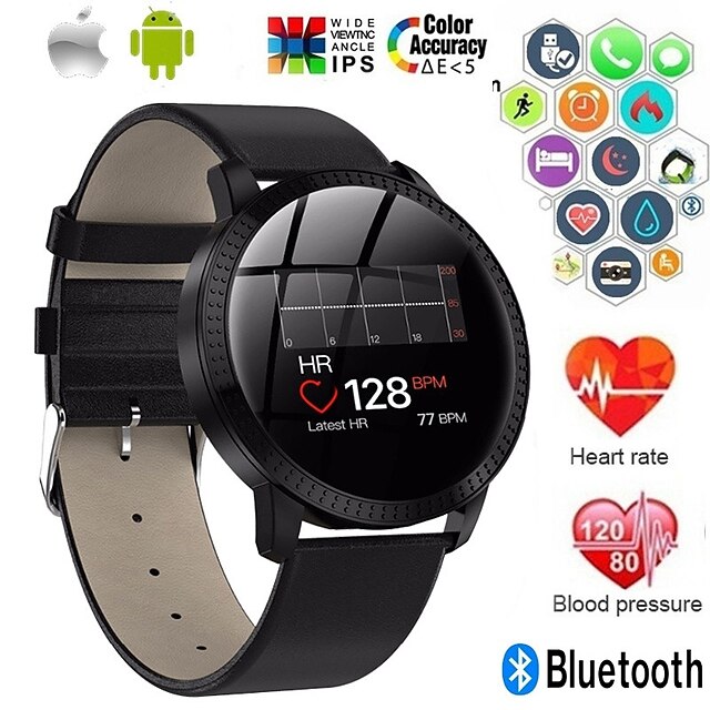 cf18 smart watch bt фитнес-трекер с поддержкой уведомлений / монитор  сердечного ритма / водонепроницаемый smartwatch-совместимые телефоны ios /  android 7620784 2022 – €34.64