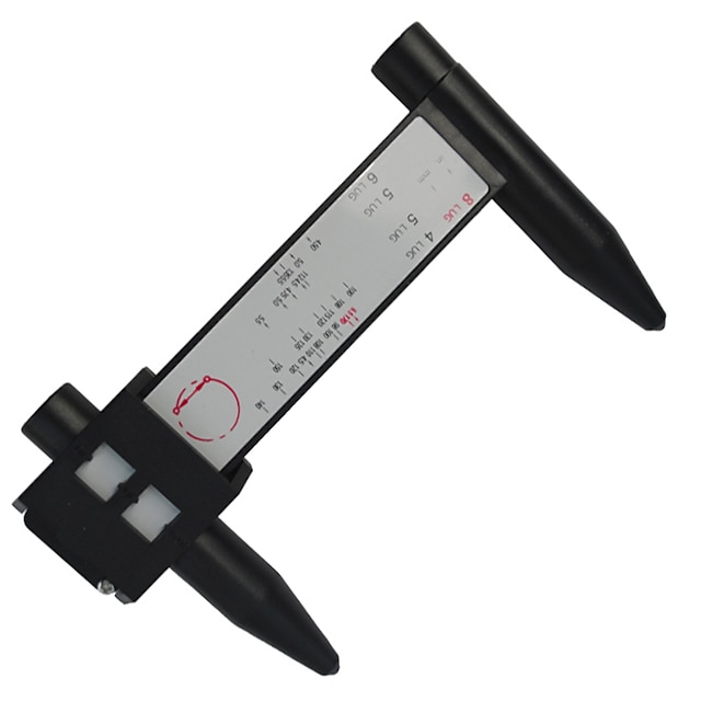 ENET Plastic Calliper PCD Holes Lug Wheel Bolt Pattern Gauge 8 LUG Quick Measurement Hand Tool 