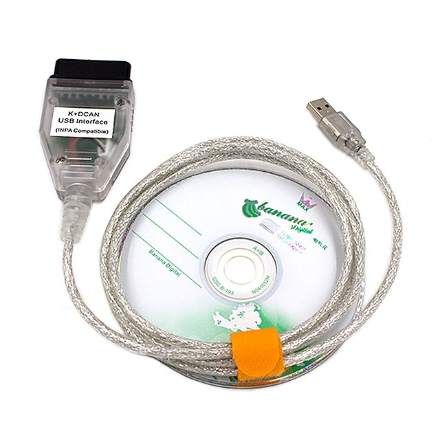  OBD2 For BMW INPA K+CAN With Switch FTDI FT232RL Chip OBD2 Cable Diagnostic INPA K+DCAN Support K Line for BMW from 1998 to 2013