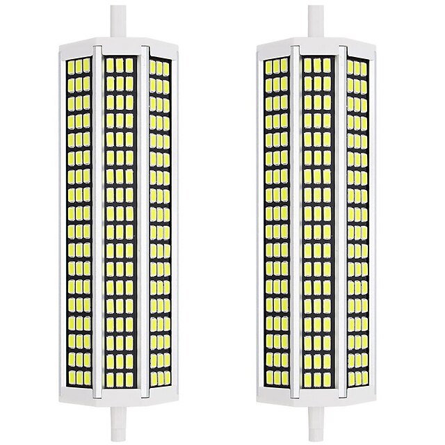  2pcs 20 W Becuri LED Corn 2000 lm R7S 162 LED-uri de margele SMD 5733 Model nou Alb Cald Alb 220-240 V 110-120 V