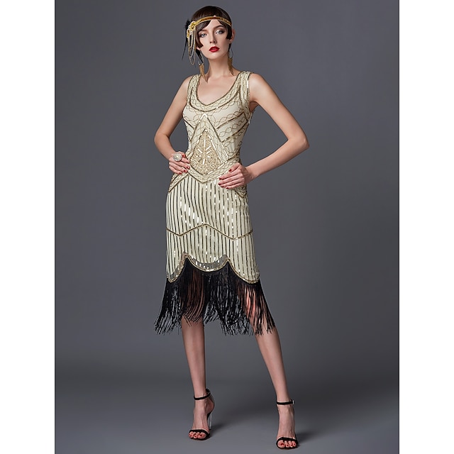 Retro Vintage Roaring 20s 1920s Cocktail Dress Vintage Dress Flapper ...