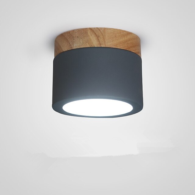  9 cm formes géométriques encastrées lumières métal peint finitions style nordique simple moderne 220-240v