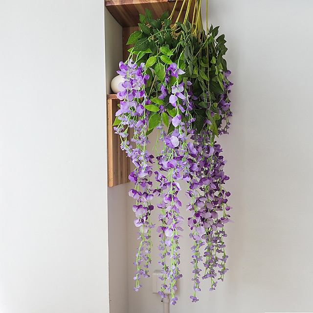 Artificial Flower 1Pc Branch Modern Contemporary Eternal Wall Flower   Hzyymx1564671493835 