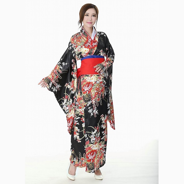 Toys & Hobbies Cosplay & Costumes | Geisha Adults Womens Kimonos Vacation Dress Dress Outfits Japanese Traditional Kimono For Pa