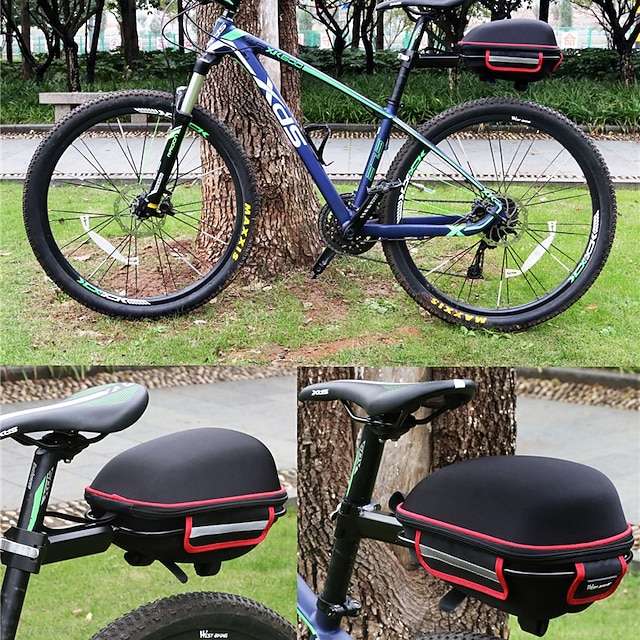 west biking® 8 l-es kerékpár nyeregtáska kerékpártartó táska fém vázzal ...