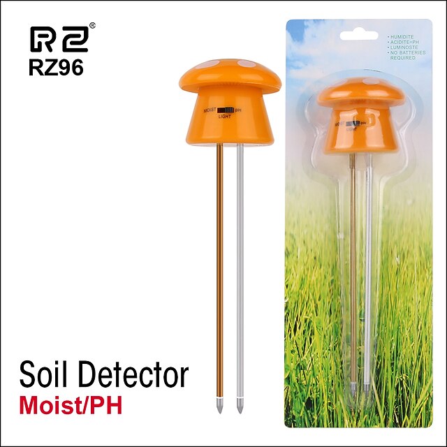  Rz96 mini solo ph medidor de umidade umidade ph medidor de solo monitor de umidade higrômetro planta de jardinagem cultivar umidade tester