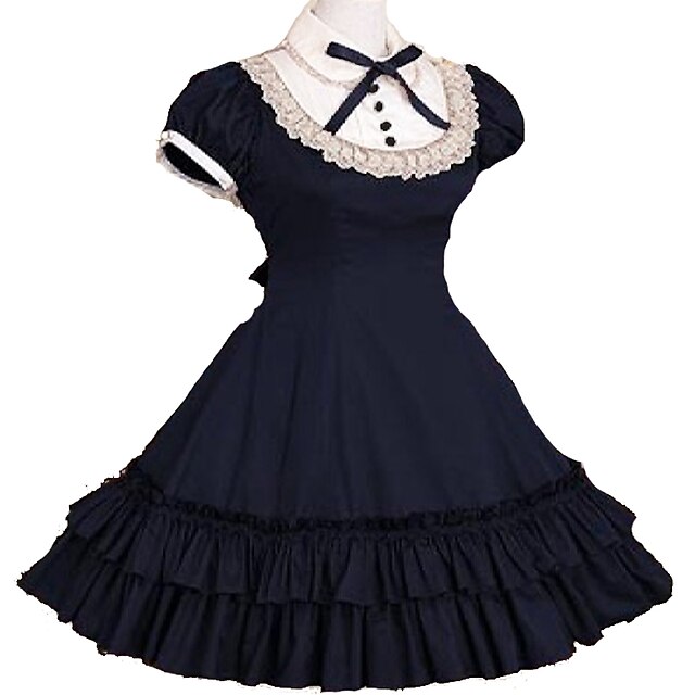 Anime Lolita Maid Uniform Dress Princess Dress Costume Outfit Cosplay Costume Tissu 