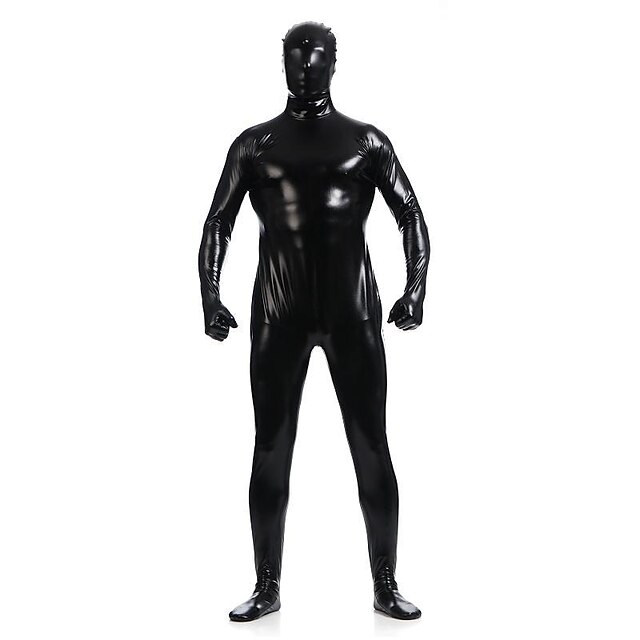 Shiny Zentai Suits Catsuit Skin Suit Adults Spandex Latex Cosplay Costumes Sex Men S Women S