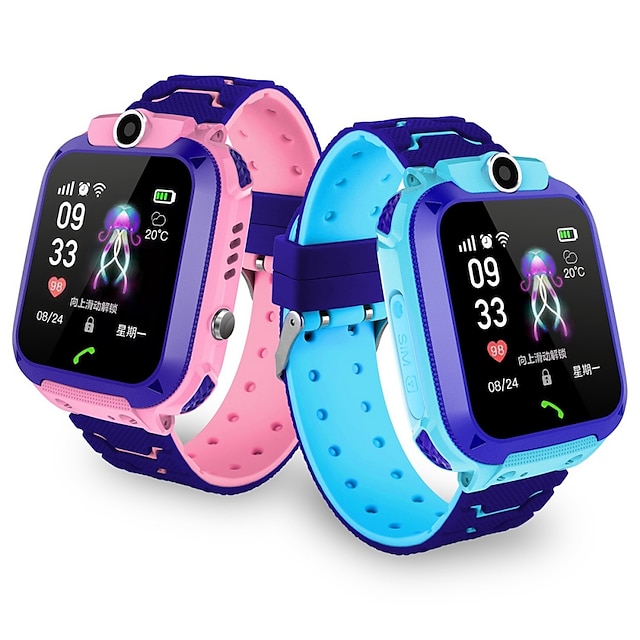  GM11 Kids Smart Watch Support SOS/Hands-Free Calls/ Heart Rate Monitor Built-in GPS & Camera Waterproof Smartwatch