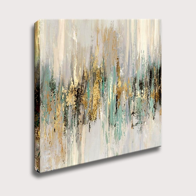 Oil Painting Hand Painted Square Abstract Modern Rolled Canvas (No ...