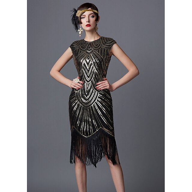 The Great Gatsby Charleston Roaring 20s 1920s Cocktail Dress Vintage ...