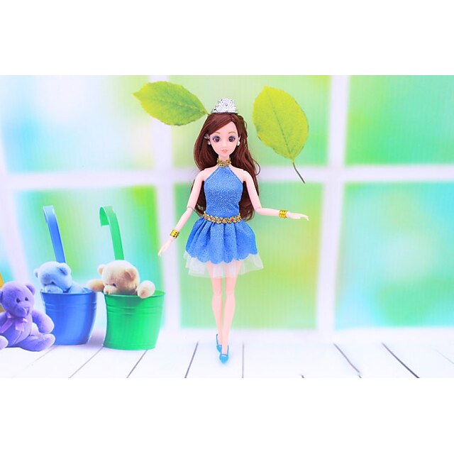  Puppen-Outfit Für Barbie Blumen Pflanzen Polyester Mantel Für Mädchen Puppe Spielzeug / Kinder