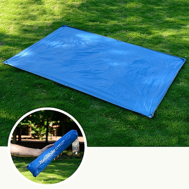  Naturehike Tent Tarps Camping Shelter Outdoor Camping Waterproof Portable Sunscreen UV Resistant Oxford PU(Polyurethane) 215*150 cm for 2 person Camping / Hiking Fishing Beach Spring Summer Fall