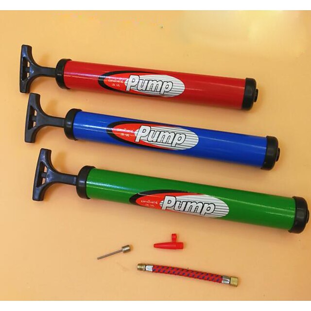  Soccer Ball Pump & Needle 1 Piece Ball Maintenance Kit includes 3 metal needles