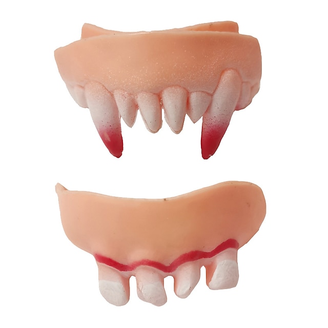 Home & Garden Home Decor | Halloween Party Halloween Decor Horror Ghost 10pcs Fake Teeth Toy Funny Teeth for Vampire Zombie Hall