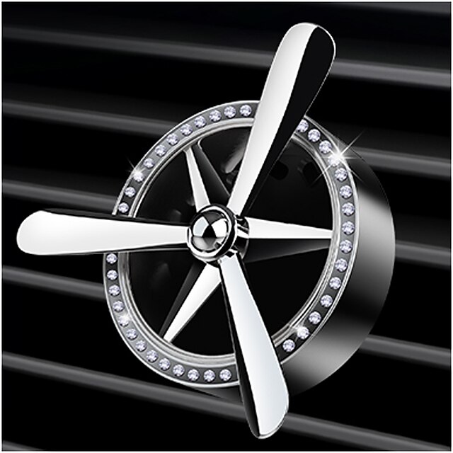  Car perfume air freshener mini fan car vent outlet