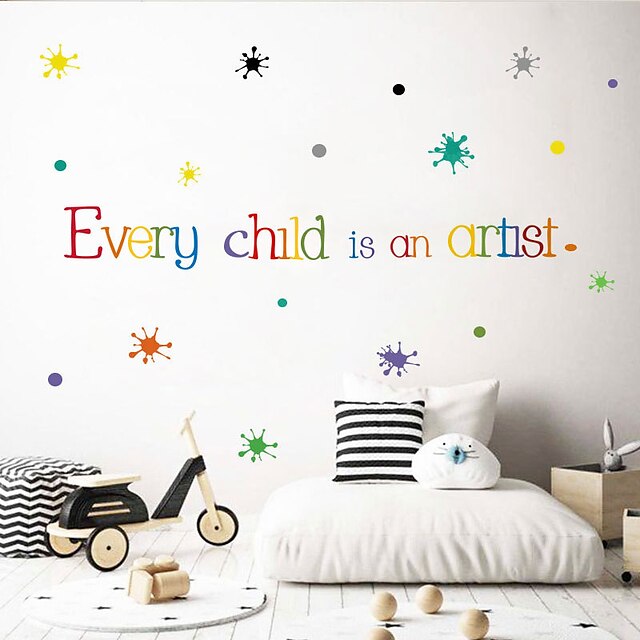 Home & Garden Home Decor | Decorative Wall Stickers - Words & Quotes Wall Stickers Landscape / Characters Living Room / Bedroom 