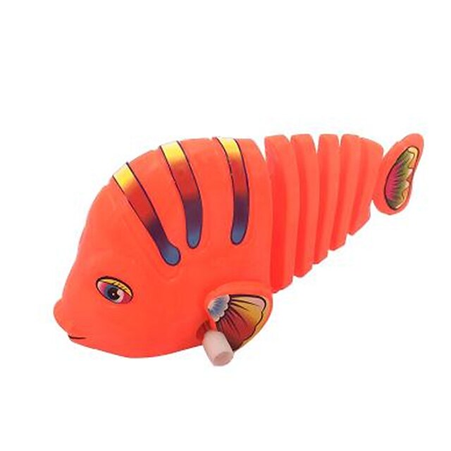  brinquedos de corda de peixes de água (cor aleatória)
