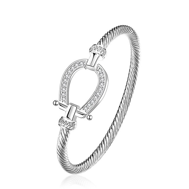  Women's Bracelet Classic Mini Fashion Silver-Plated Bracelet Jewelry Silver For Daily