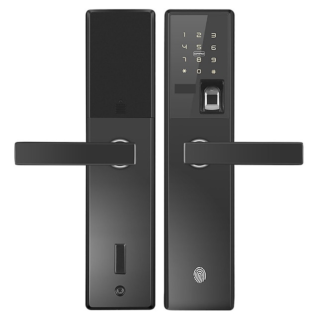  Factory OEM M3-3 Aluminium alloy lock / Fingerprint Lock / Intelligent Lock Smart Home Security Android System RFID / Fingerprint unlocking / Password unlocking Home / Office / Hotel Wooden Door