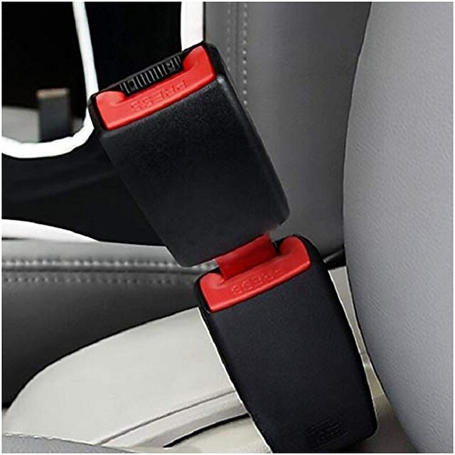 Car Safety Belt Clip Alarm Stoppers for Car Seats Belt Buckles
