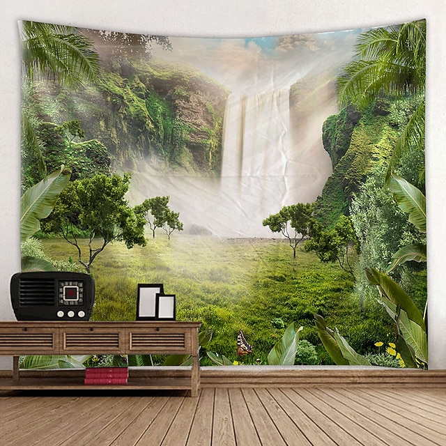  Garten / Klassisch Wand-Dekor 100% Polyester Klassisch / Modern Wandkunst, Wandteppiche Dekoration