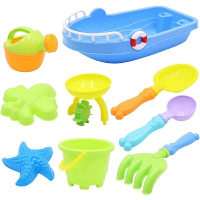  Strandleker Beach Sand Toys Toys Vannleker 6 pcs ABS Til Barne Voksne
