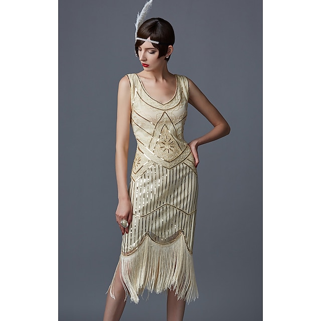 Retro Vintage Roaring 20s 1920s Cocktail Dress Vintage Dress Flapper ...