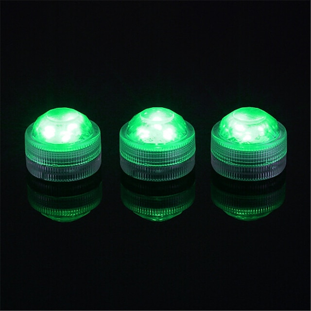 12pcs Underwater Submersible LED Pool Light Waterproof with Remote