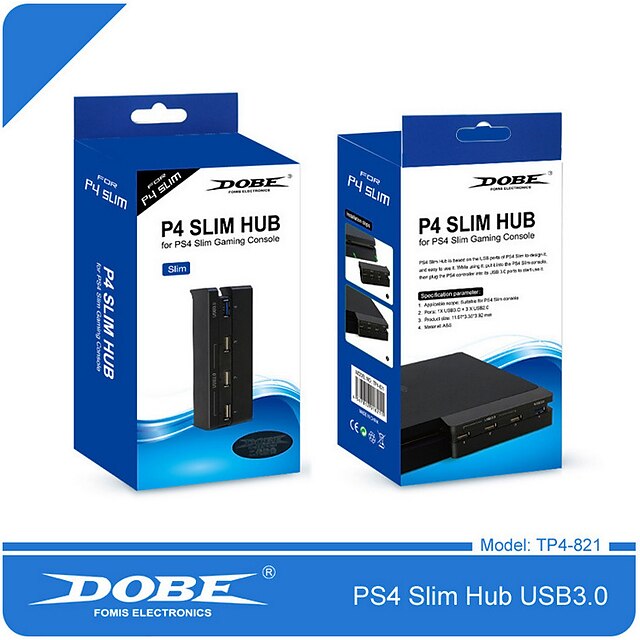  LITBest USB-hub Käyttötarkoitus PS4 Slim ,  USB-hub ABS 1 pcs yksikkö