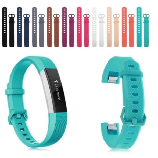  Smart Watch Band mert FitBit 1 pcs Sportszíj Szilikon Csere Csuklópánt mert Fitbit Alta HR 190mm 220mm
