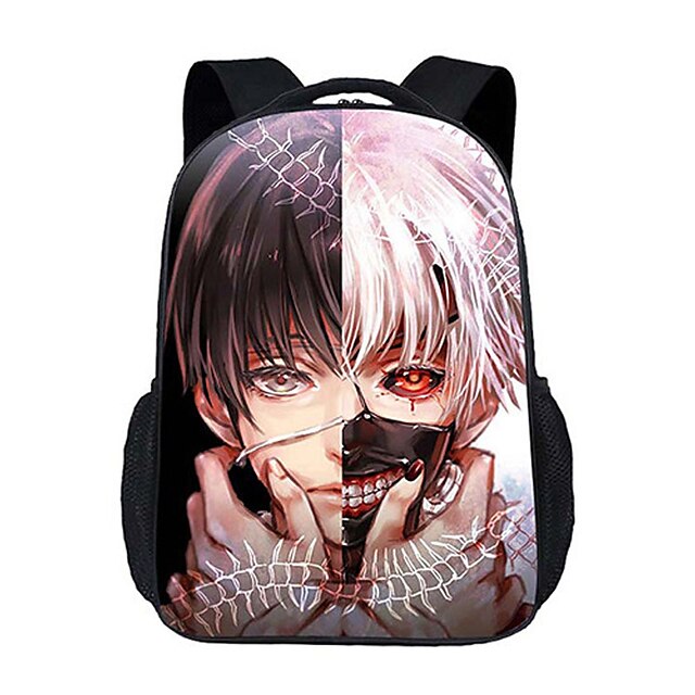  Väska Inspirerad av Tokyo Ghoul Cosplay Animé Cosplay-tillbehör Väska ryggsäck pvc Nylon Herr Dam Ny