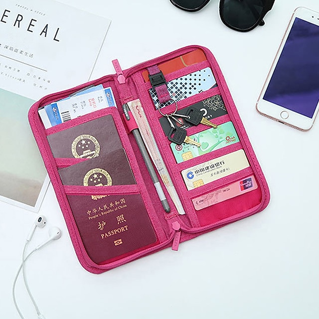  Organizer per bagagli da viaggio / Organizer per imballaggi / Portadocumenti / Borsa Poliestere / Nylon Impermeabile / Assorbimento urti / Anti-polvere Liscio