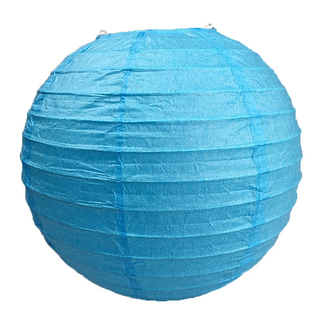 10pcs Multicolor Chinese Round Paper Lanterns Ball for Wedding Party