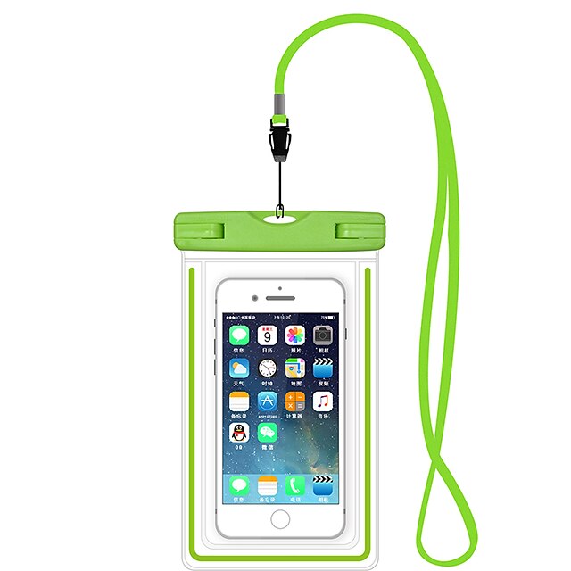  iPhone 11/11 Pro/11 Pro Max/X/XS/XR/XS Max/7 8 Plus Waterproof Bag 6.5 Inch Mobile Sellphone Swimming Case Luminous Buoyancy
