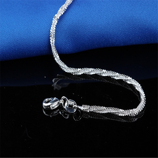 Shoes & Bags Fashion Accessories | Womens Ankle Bracelet Anklet Jewelry Silver For Gift Daily - PK46512