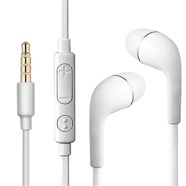  S4 Kablet In-ear Eeadphone Med ledning Stereo Med mikrofon Med volumkontroll InLine Control EARBUD