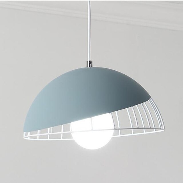 Lights & Lighting Pendant Lights | 15 cm Single Design Pendant Light Metal Novelty Painted Finishes Modern 220-240V - EE93083