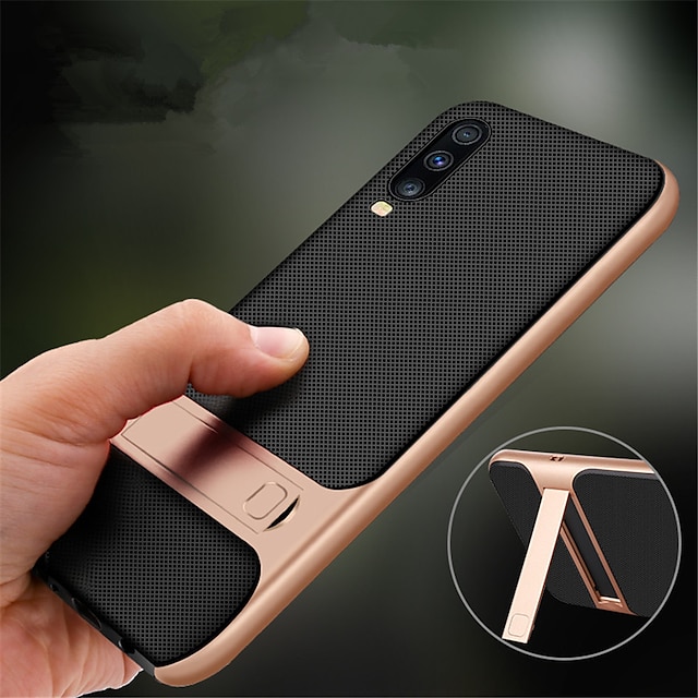  Case For Samsung Galaxy A70 / A50  with Stand Back Cover Solid Colored TPU / PC Phone Case For Samsung Galaxy A40 / A30 / A20 / A10