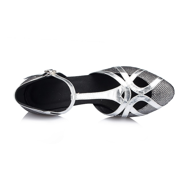 MGM-Joymod Heren Dansschoenen – Klassiek Ballroom En Latin, Leer Met Suède Zool, Lichte EVA, Vetersluiting, Voor Salsa, Tango En Wals