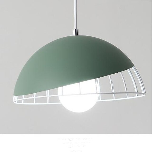 Lights & Lighting Pendant Lights | 15 cm Single Design Pendant Light Metal Novelty Painted Finishes Modern 220-240V - EE93083