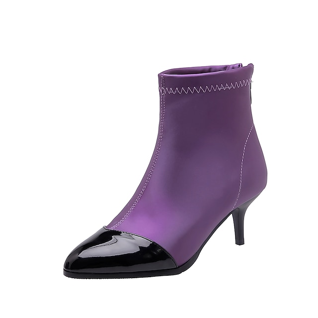 Zapatos y botas Marks \u0026 Spencer | Botines de piel de puntera cuadrada con tacón  kitten NEGRO Mujer - Rym Joyeros