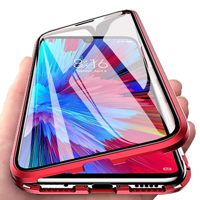  telefono Custodia Per Huawei P40 Pro P30 Pro P20 Pro Huawei Mate 20 pro Custodia ad adsorbimento magnetico Doppia setola Schermo curvo Resistenza alla caduta di quattro angoli Transparente Tinta unita
