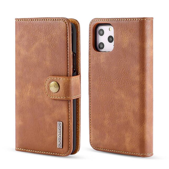 Flip Case for iPhone 11 Leather Cover Business Gifts Wallet with Extra Waterproof Underwater Case 