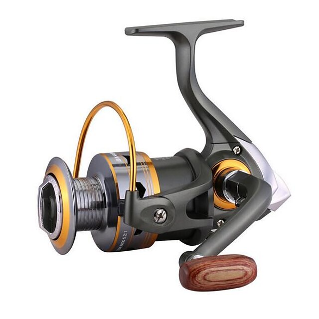 Fishing Reel Spinning Reel / Electric Reel Gear Ratio+3 Ball Bearings Hand Orientation Exchangable General Fishing - 4000
