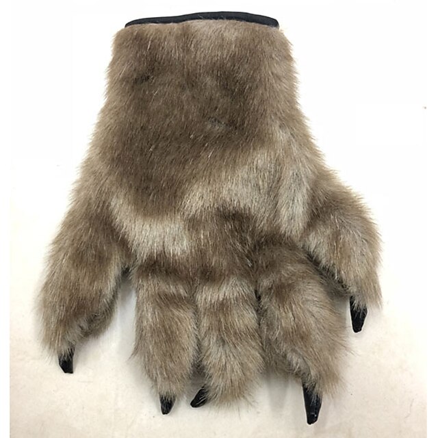 Wolf Gloves Halloween Props Men's Gloves Halloween Halloween Festival