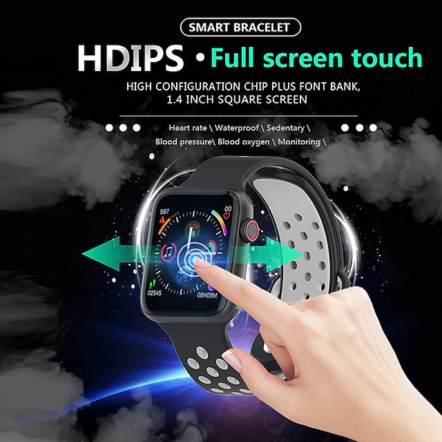 KW22 Smartwatch BT Fitness Tracker支持Notify /心率监测器/血压测量防水智能手表,适用于Samsung / Iphone / Android手机