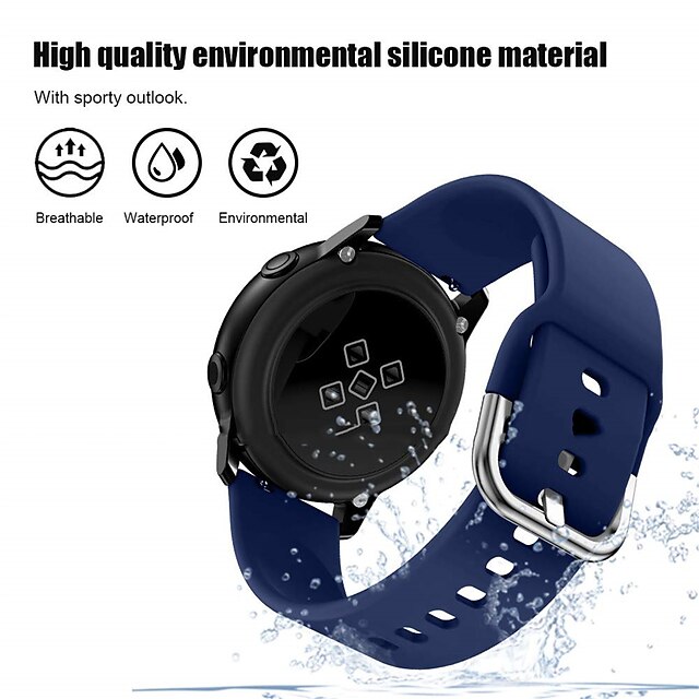 Sport Silicone Watch Band Wrist Strap For Samsung Galaxy Watch 42mm